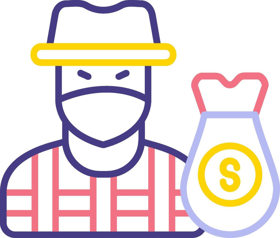 Robbery Vector Icon