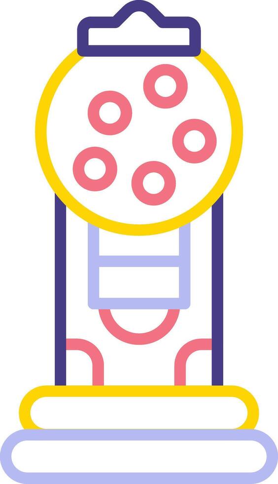 Gum Machine Vector Icon