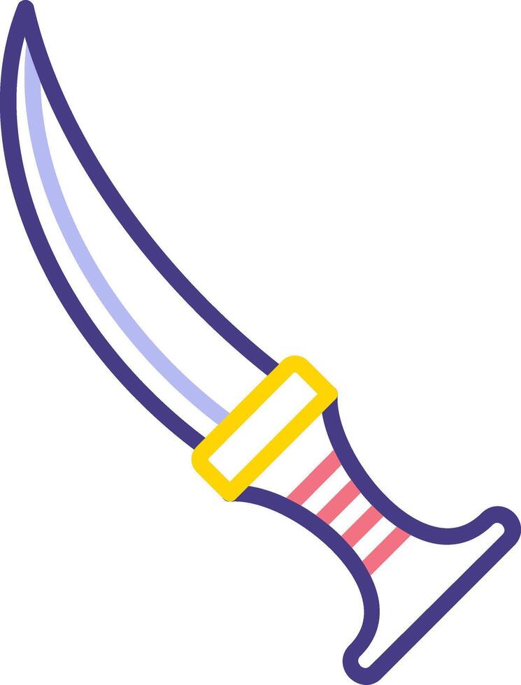 Jambiya Vector Icon