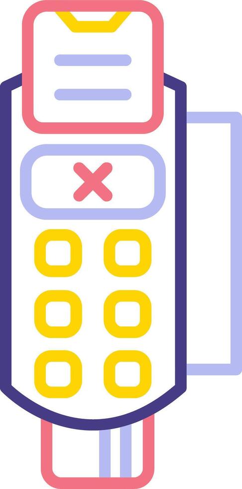 Pos Terminal Vector Icon