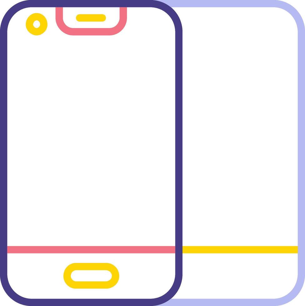 Foldable Phone Vector Icon