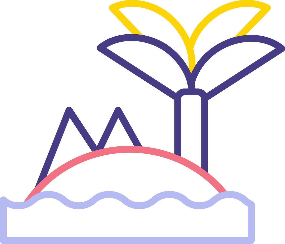 Island Vector Icon