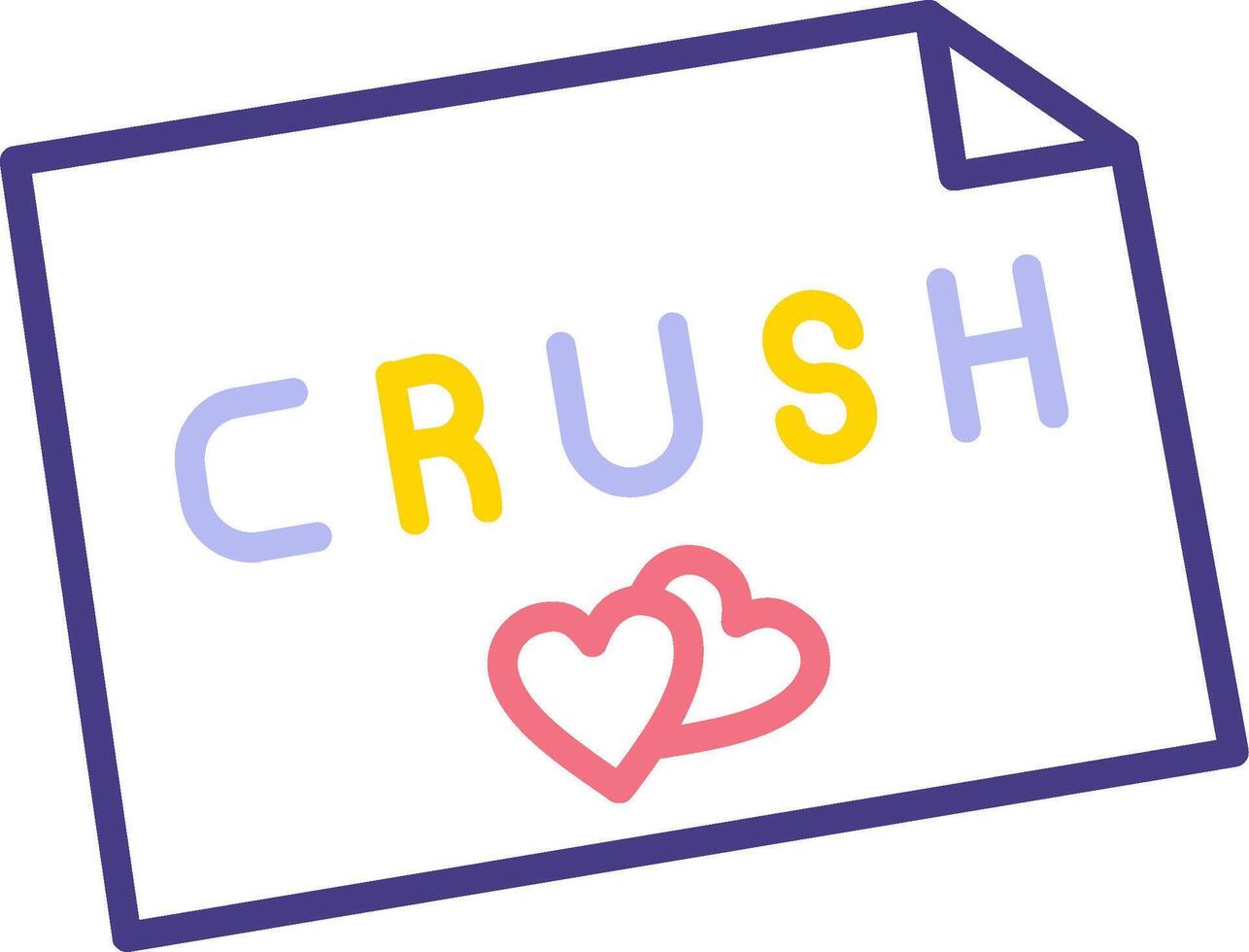 Crush Vector Icon