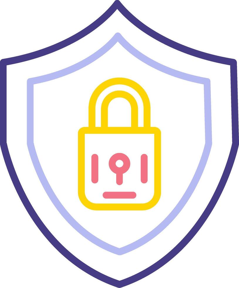 icono de vector de seguridad