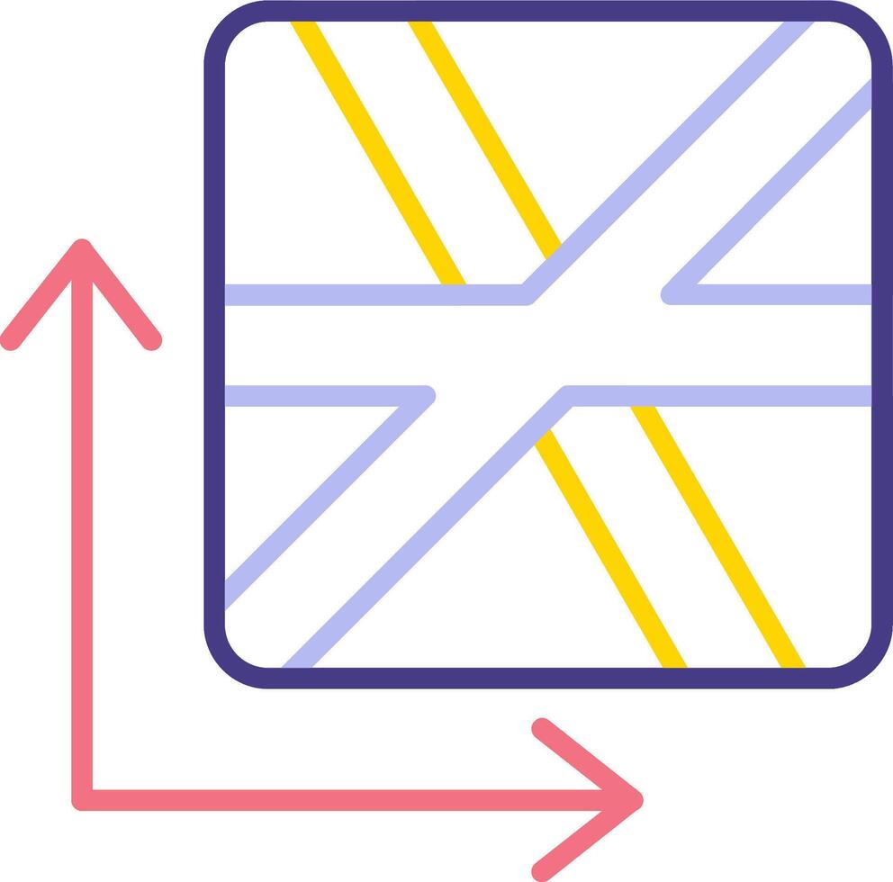 Coordinates Vector Icon