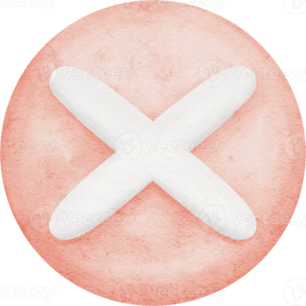 Wrong icon with transparent background 37252797 PNG