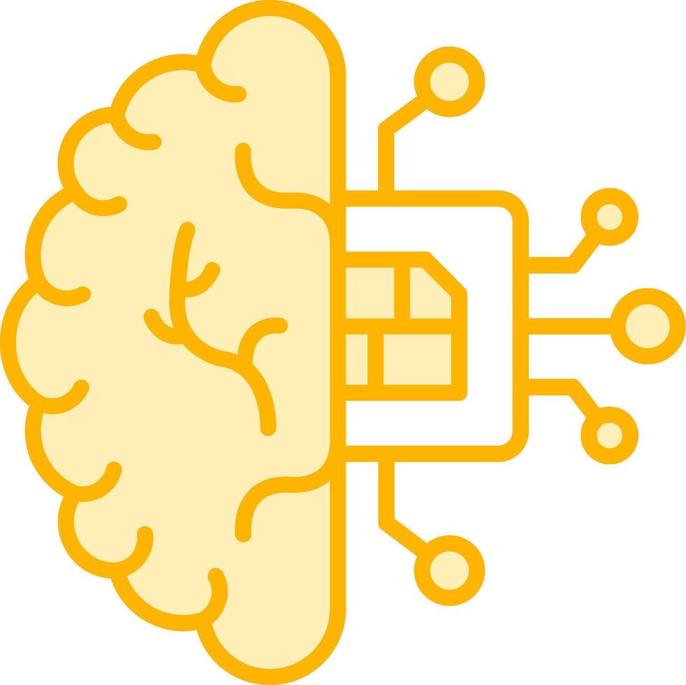 Artificial Intelligence Vector Icon