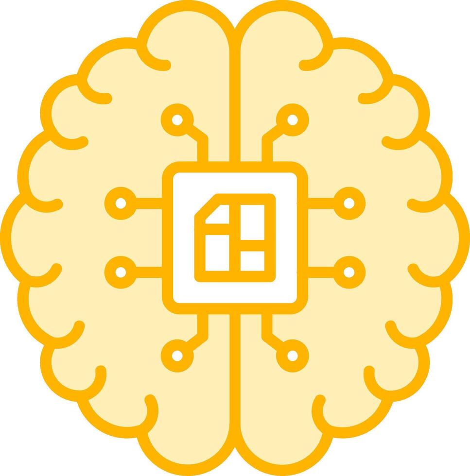 Artificial Intelligence Vector Icon