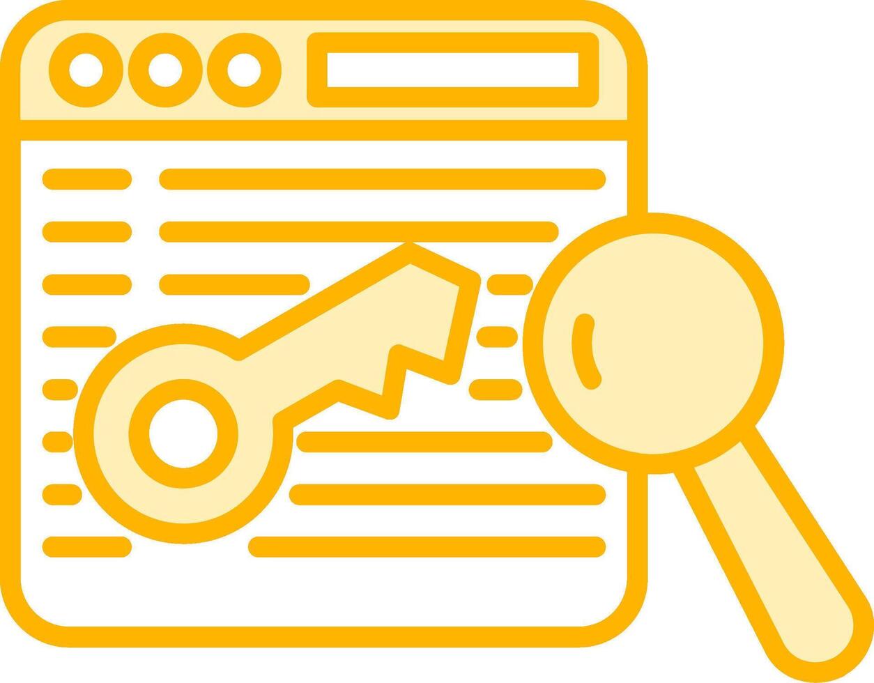 Keyword Vector Icon
