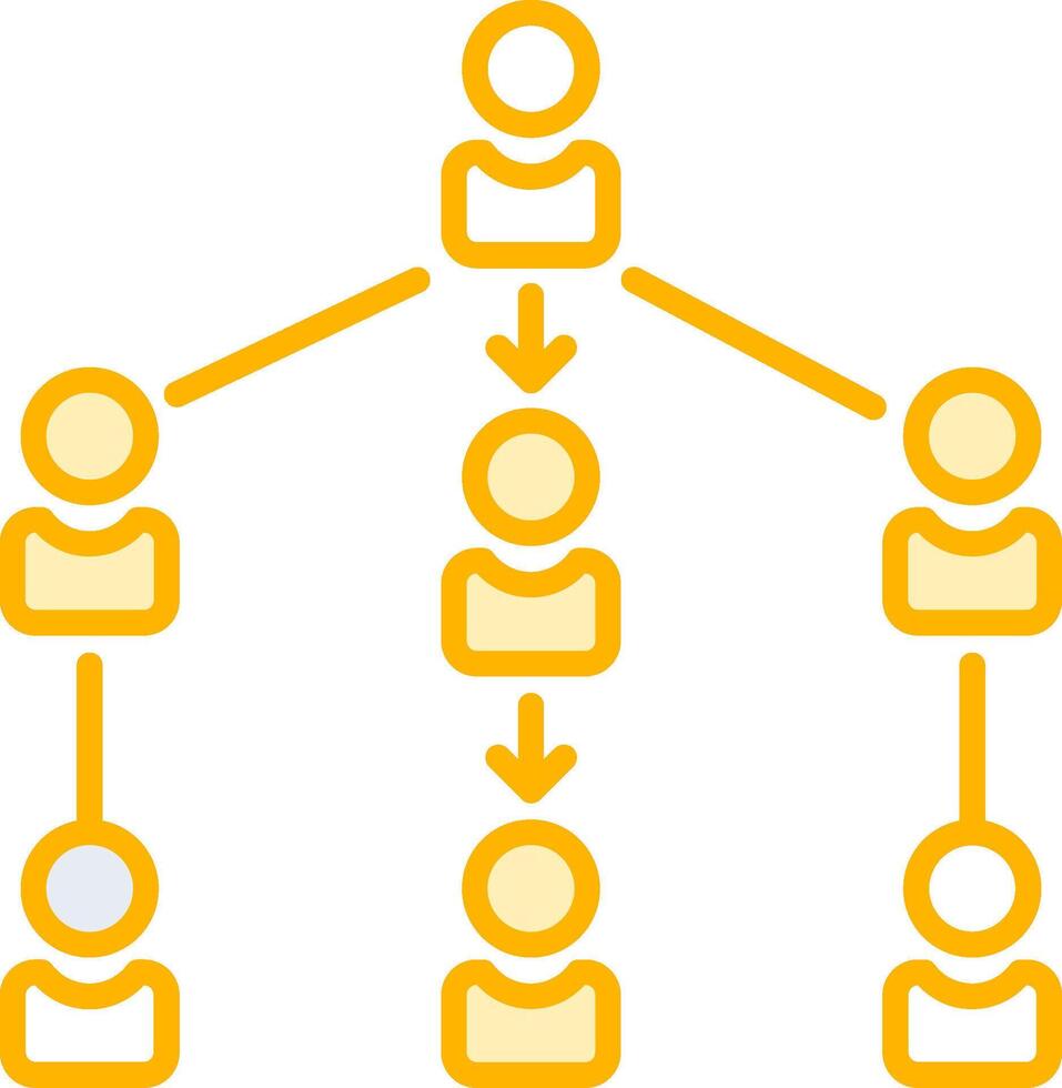 Hierarchy Vector Icon