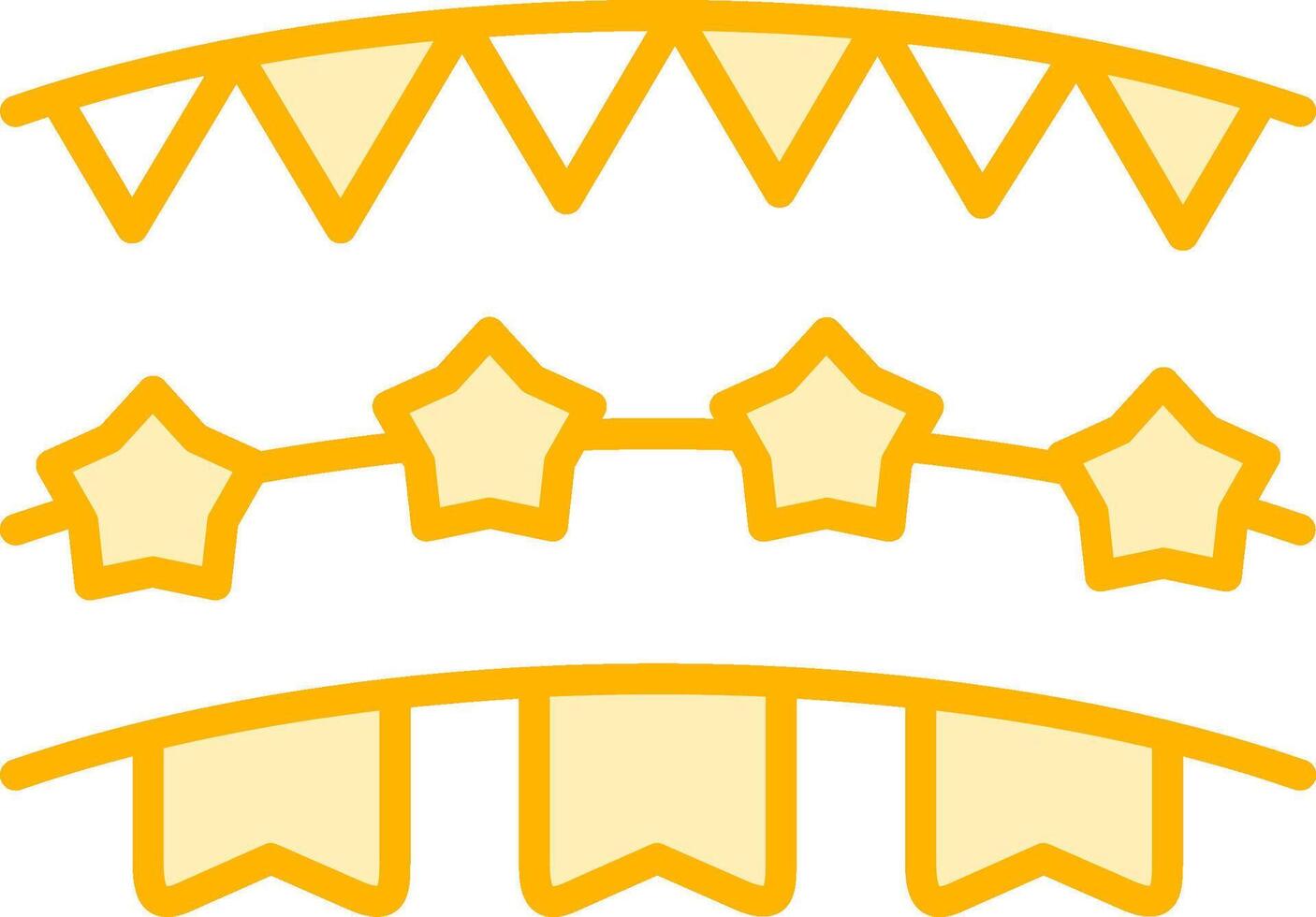 Bunting Vector Icon