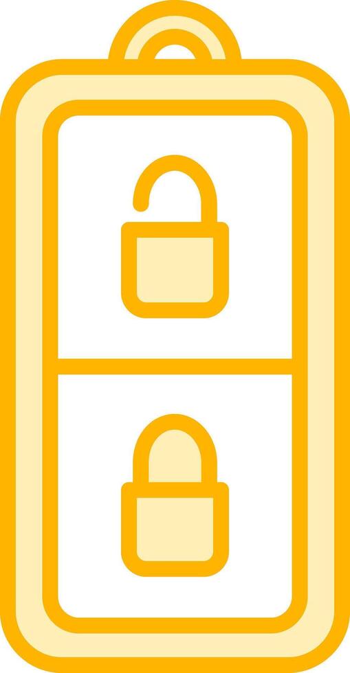 Car Key Vector Icon