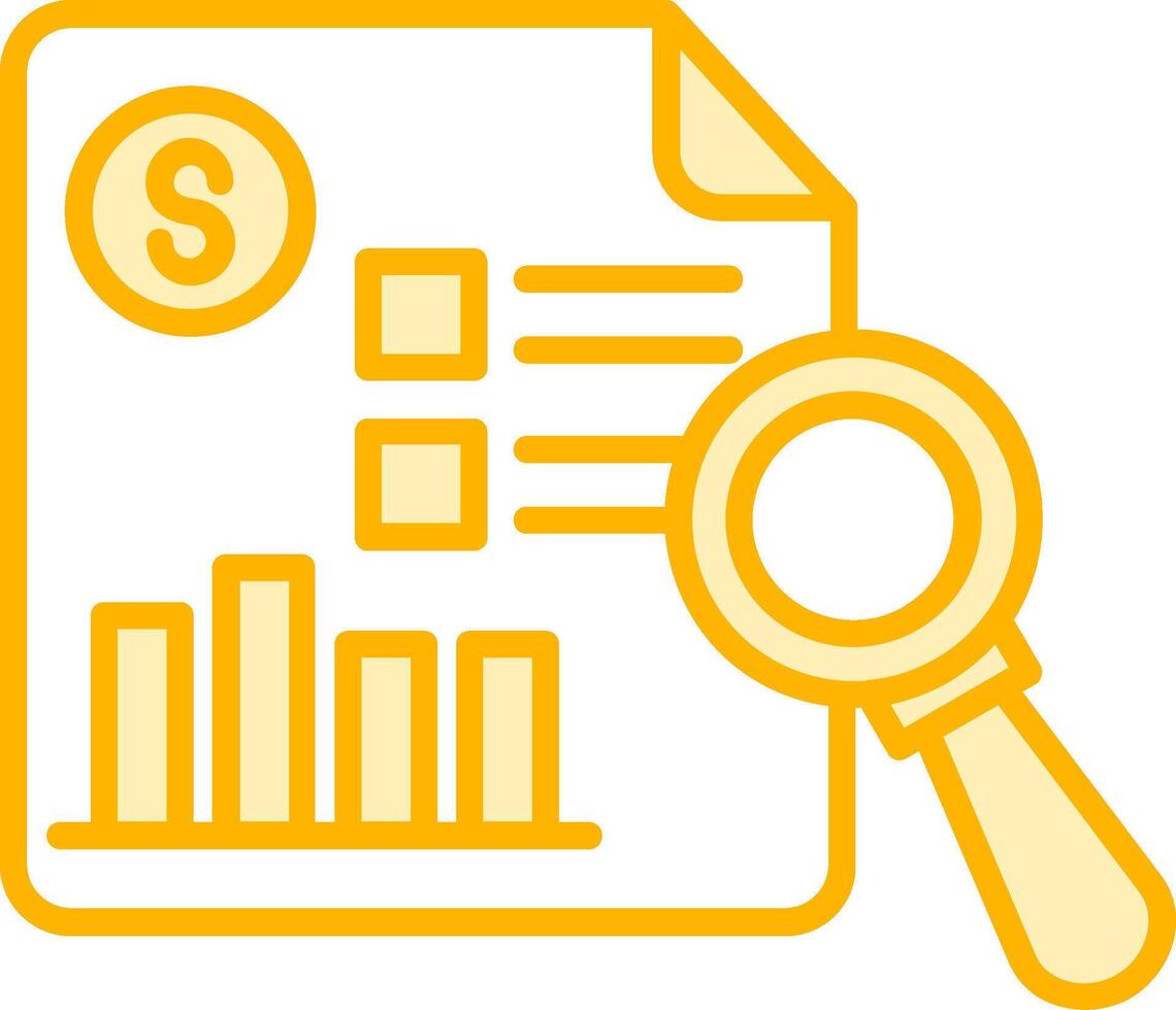 Market Research Vector Icon