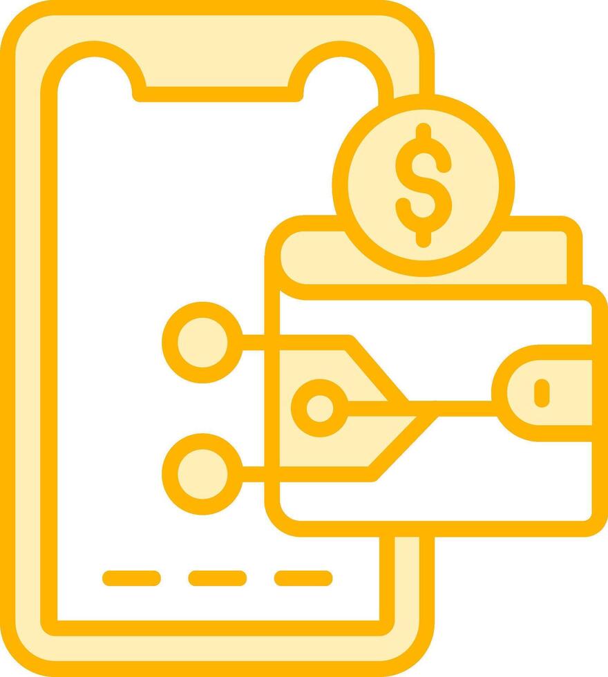 Digital Wallet Vector Icon