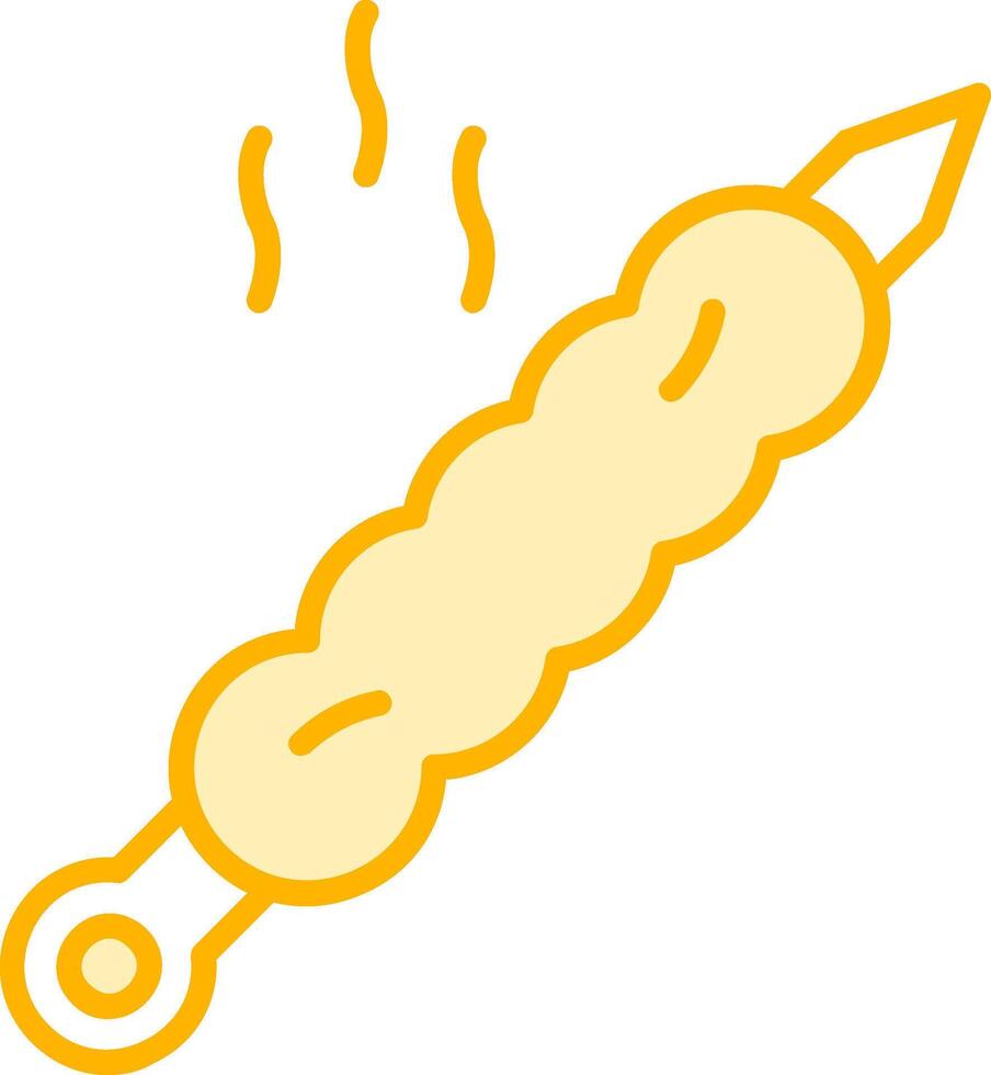 Kebab Vector Icon