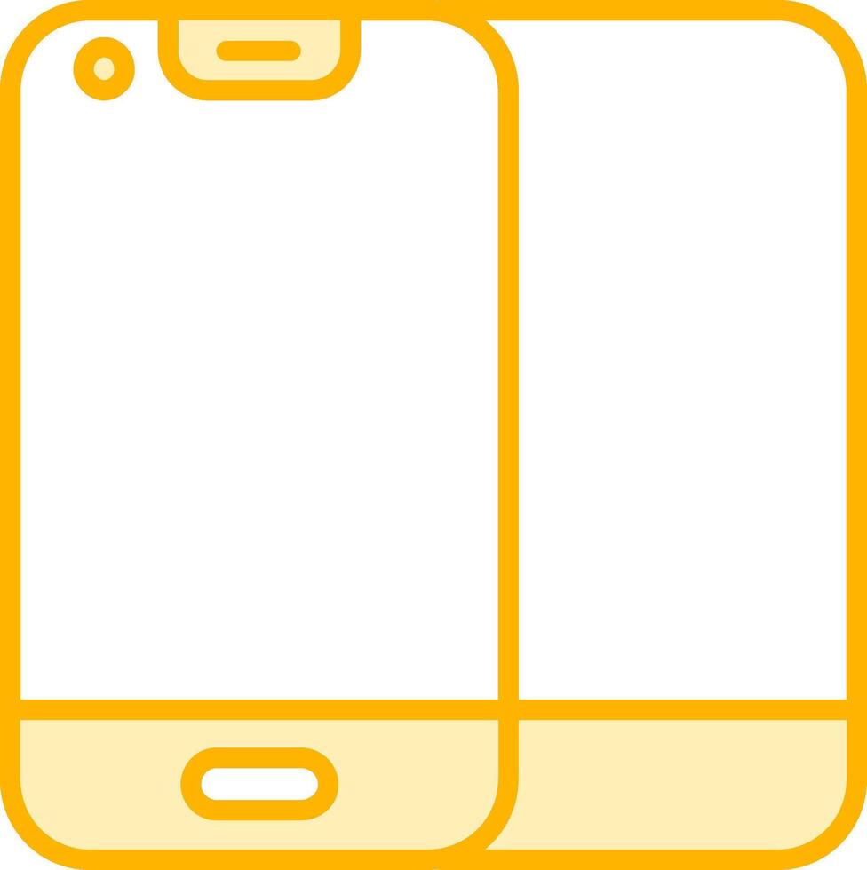 Foldable Phone Vector Icon