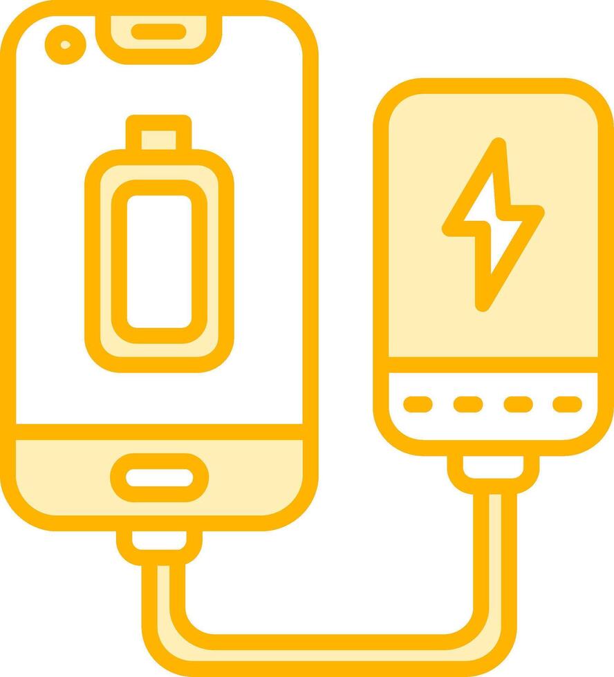 Portable Battery Vector Icon