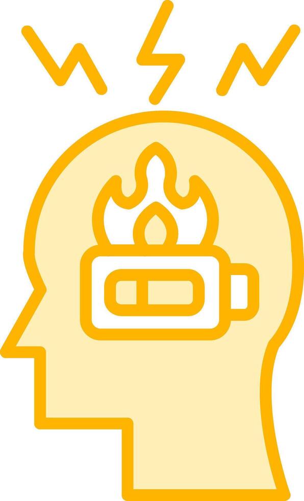 Burnout Vector Icon