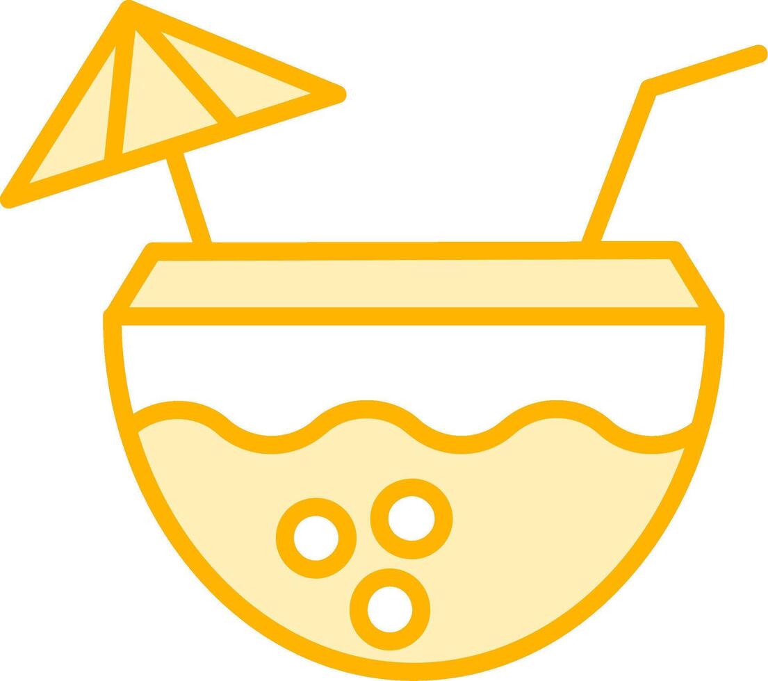 Coconut Vector Icon