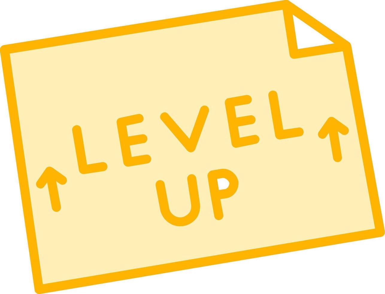 Level Up Vector Icon