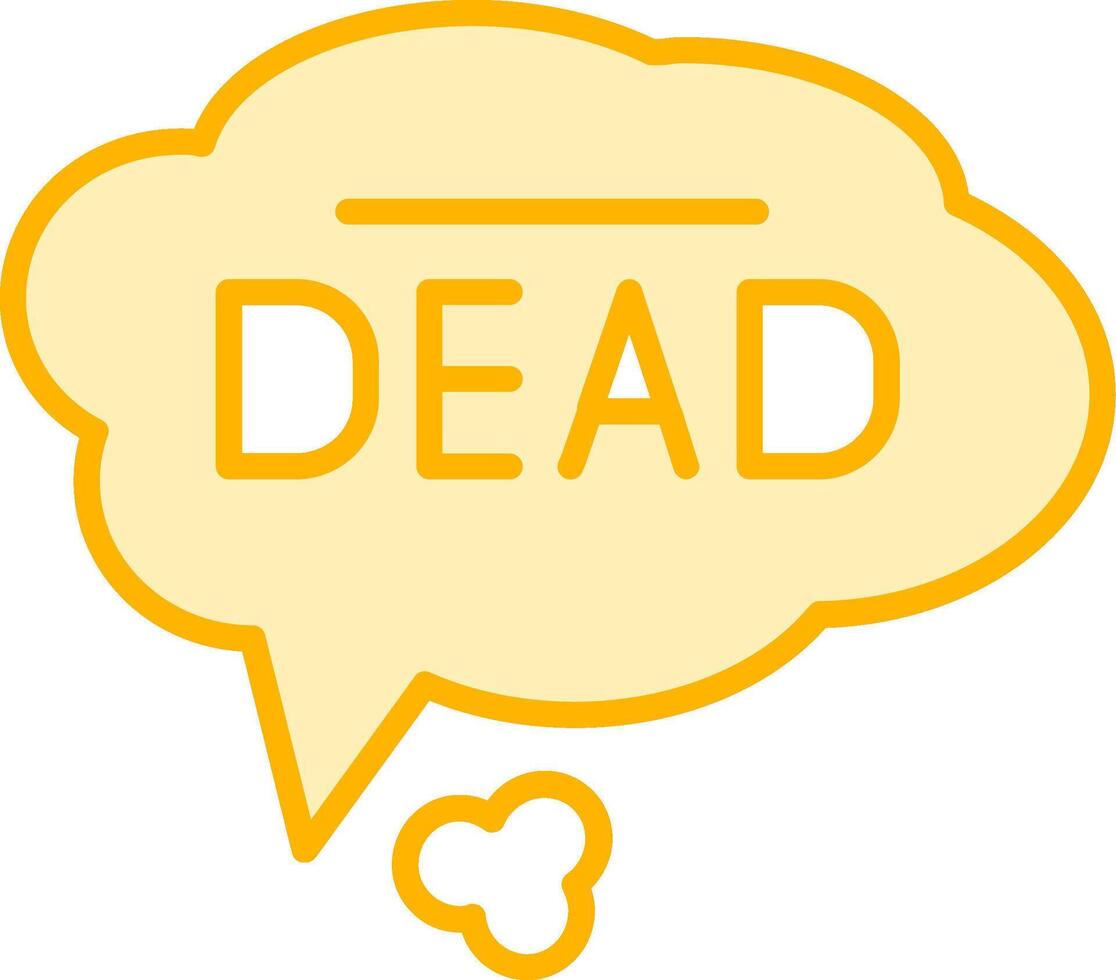 Dead Vector Icon