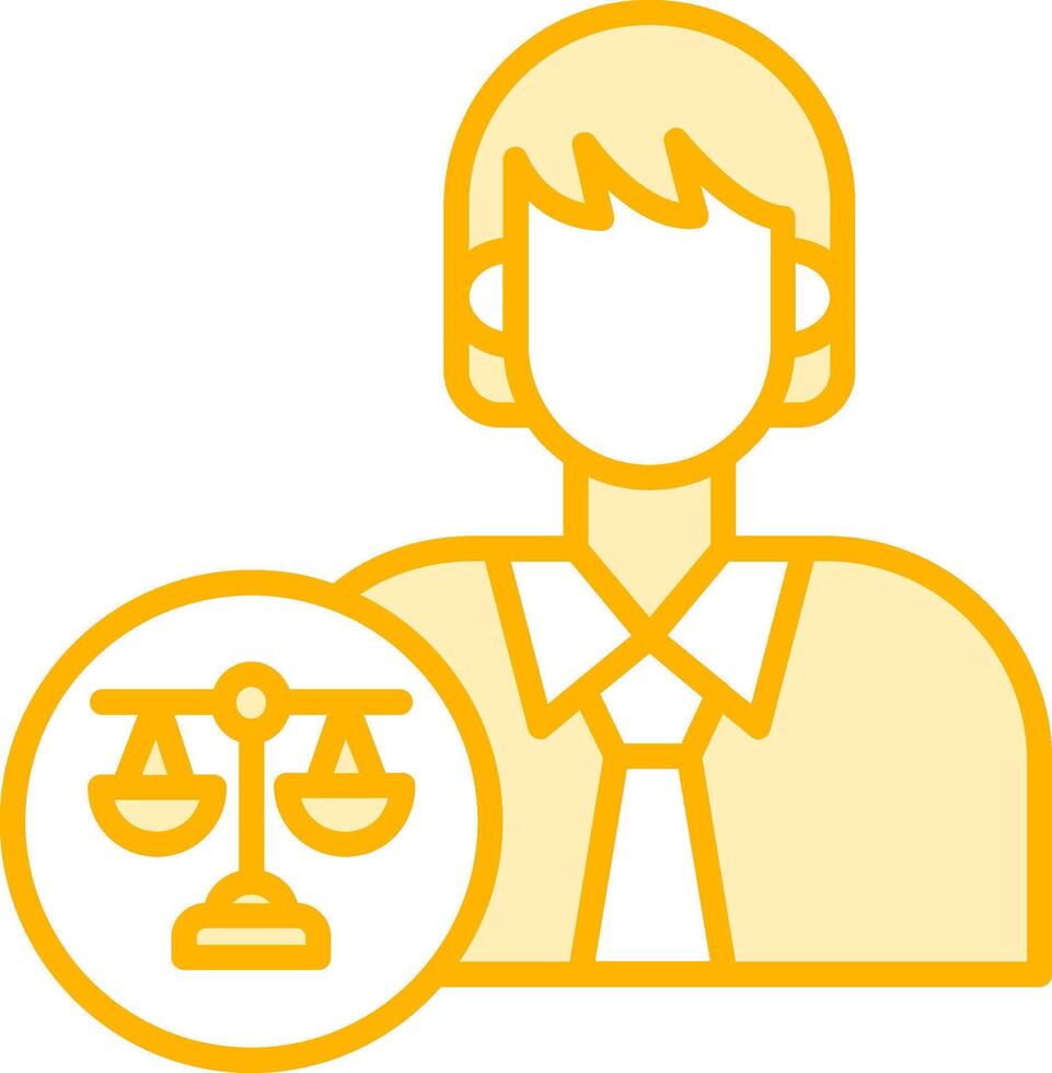 Lawyer Vector Icon