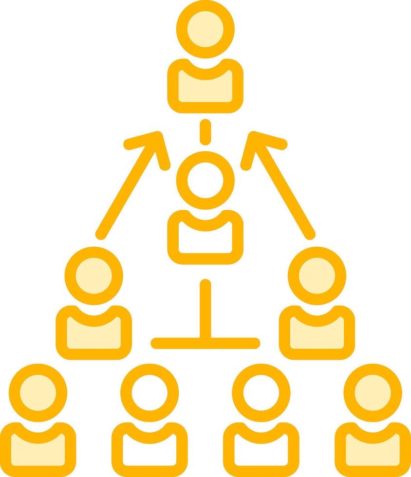 Hierarchy Vector Icon