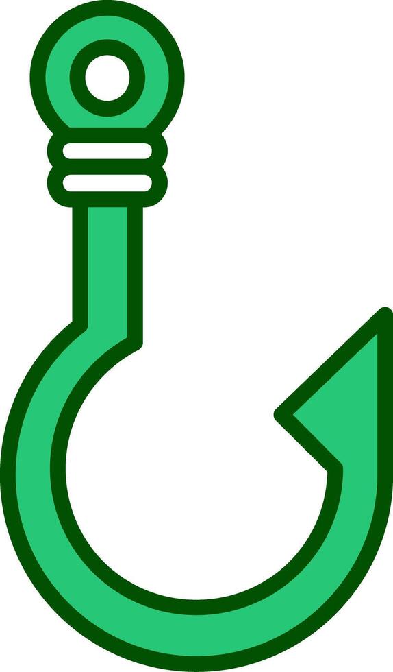 Fishing Hook Vector Icon