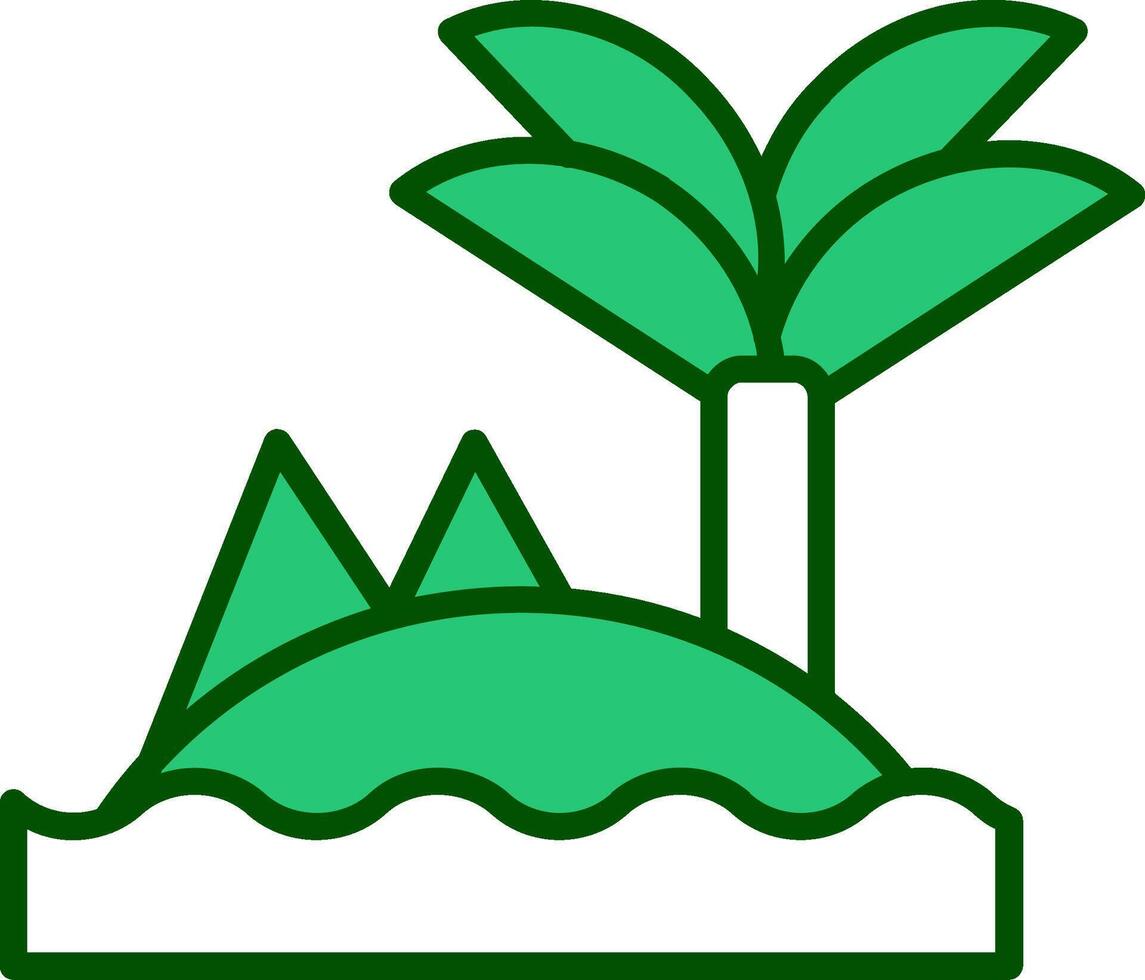 Island Vector Icon