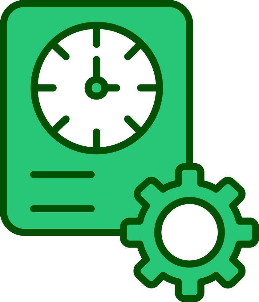 icono de vector de gestión de tiempo