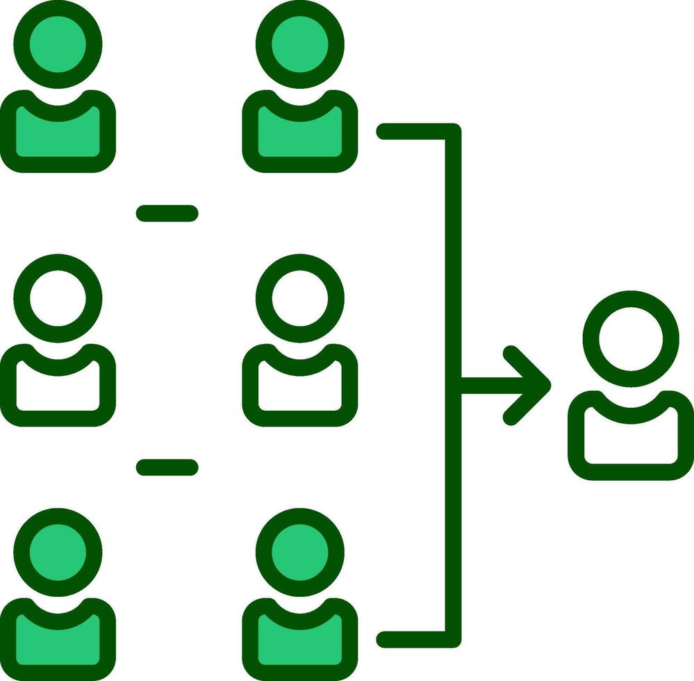 Hierarchy Vector Icon