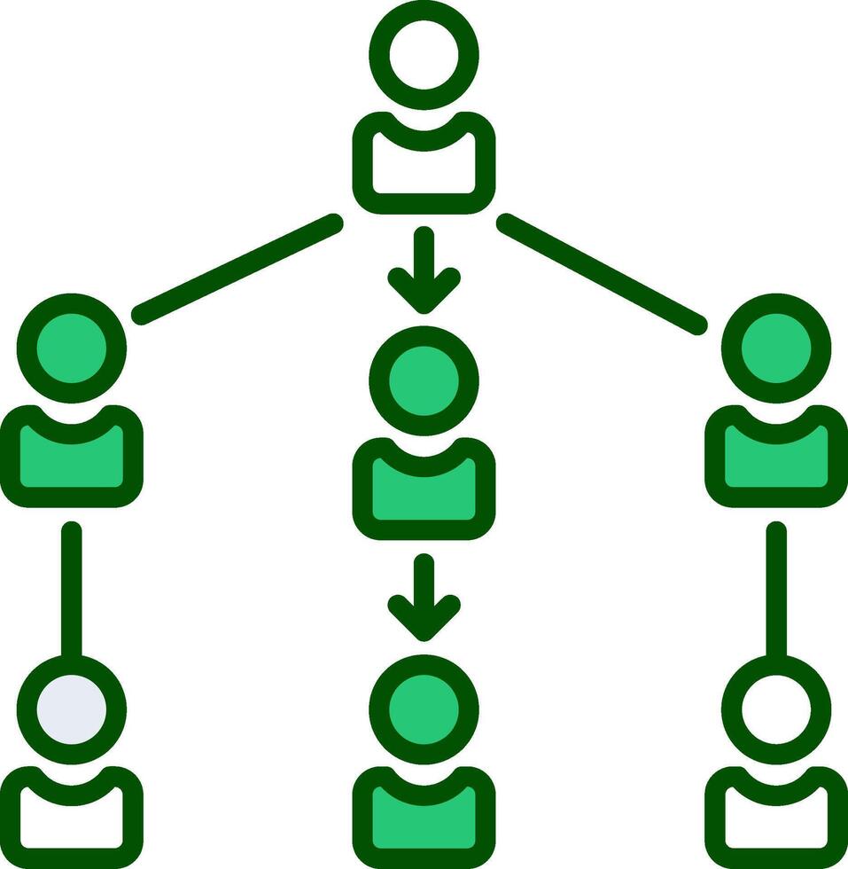 Hierarchy Vector Icon