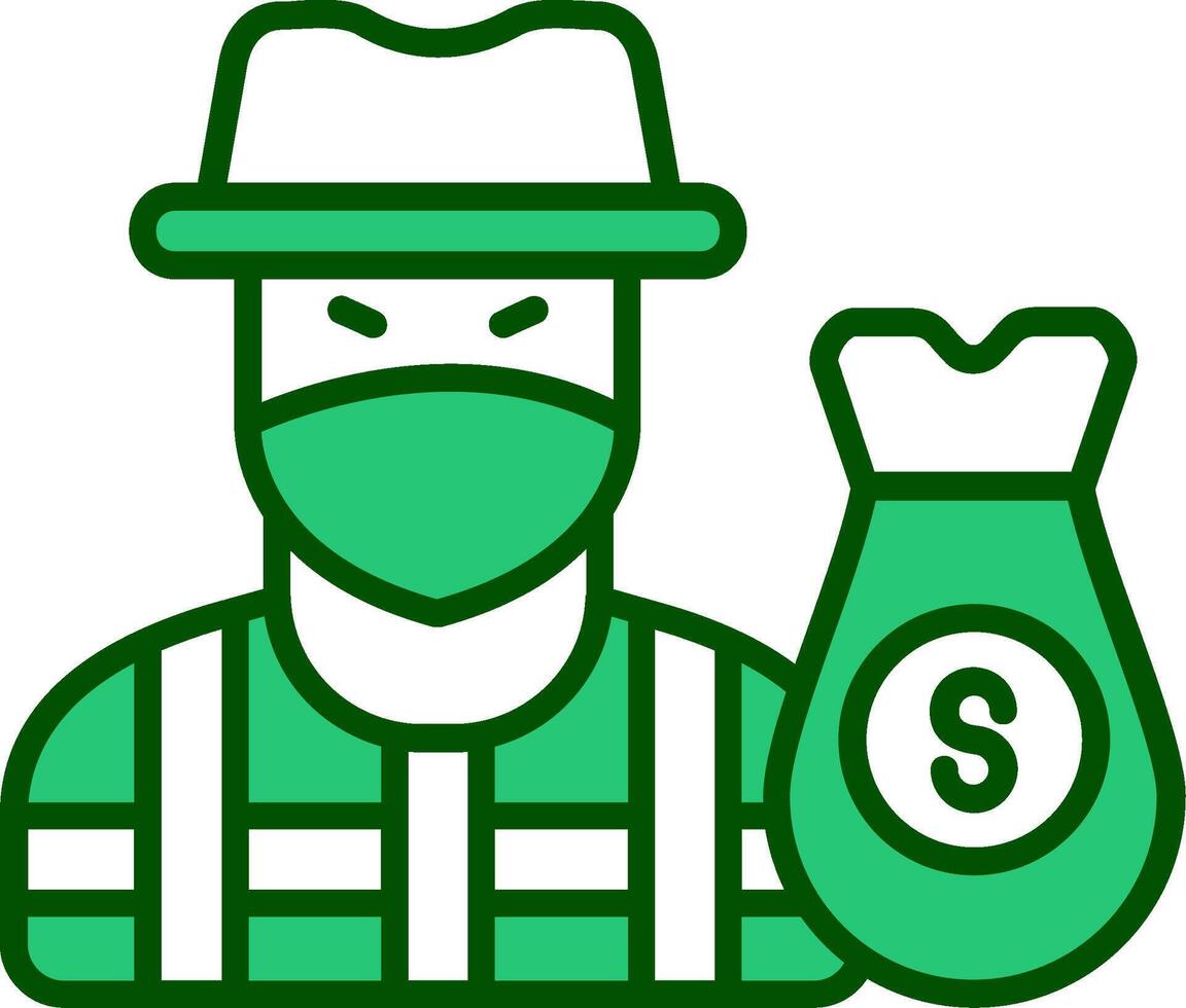 Robbery Vector Icon