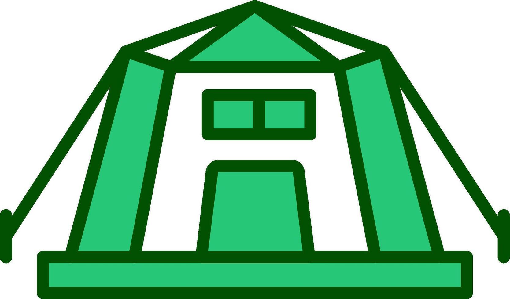 Tent Vector Icon