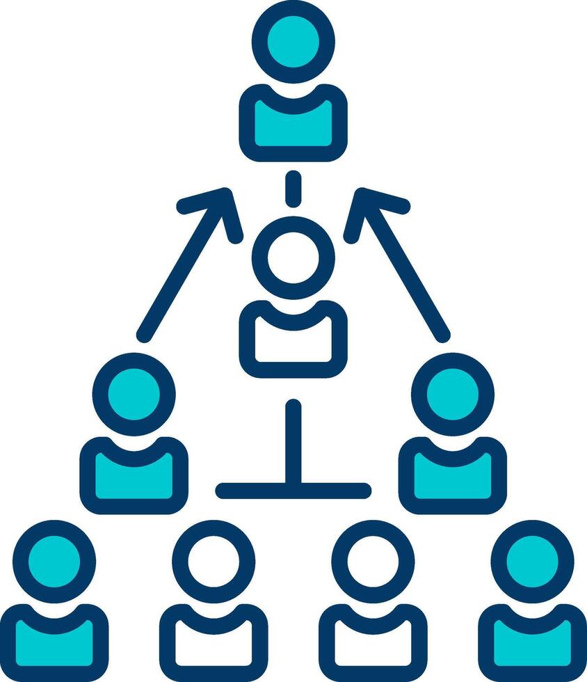 Hierarchy Vector Icon