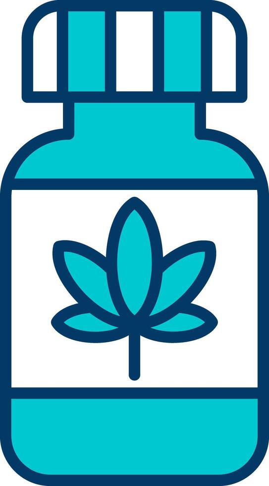 Cannabis oil Vector Icon