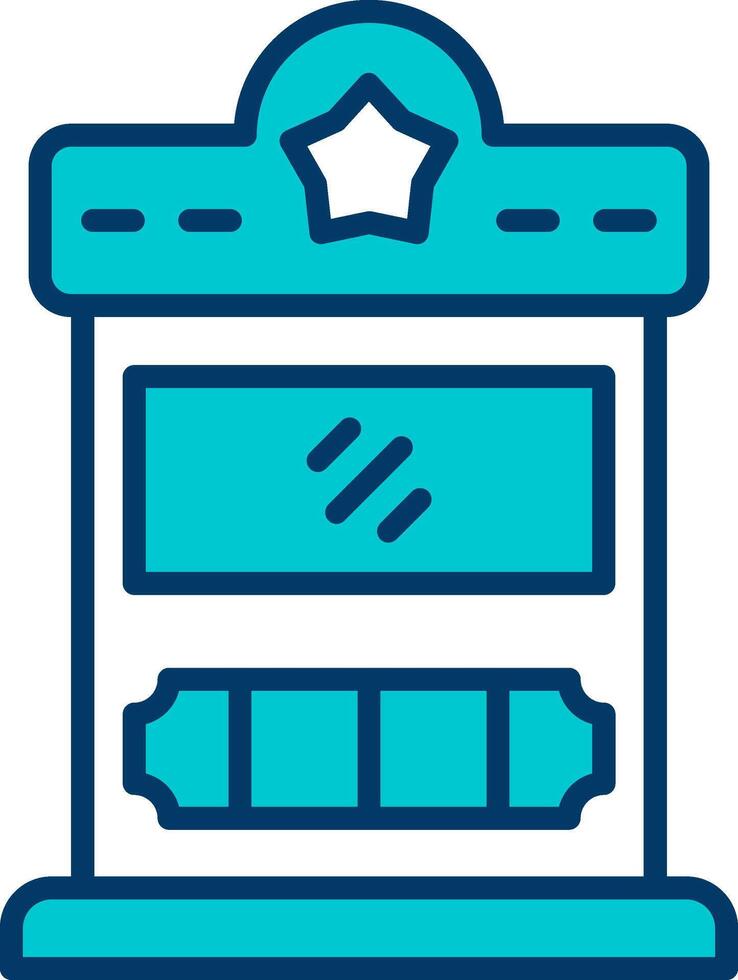 Ticket Box Vector Icon