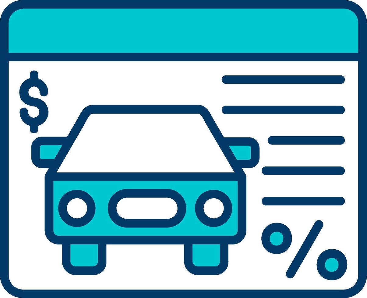 Car Loan Vector Icon