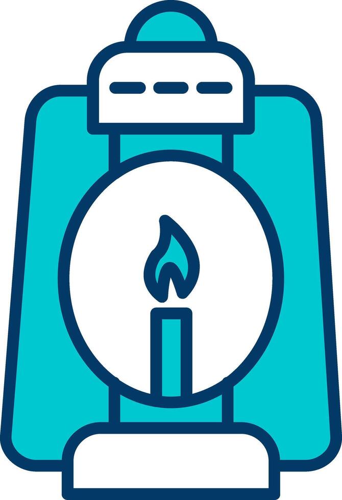Oil Lamp Vector Icon