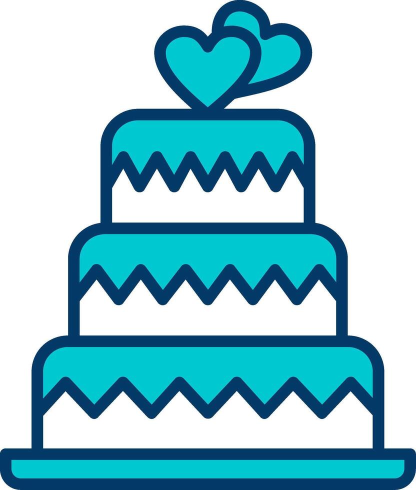 Wedding Cake Vector Icon