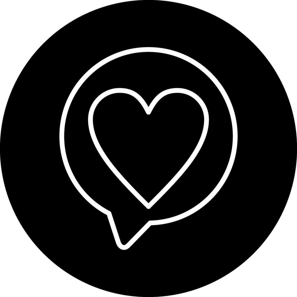 Love Chat Vector Icon