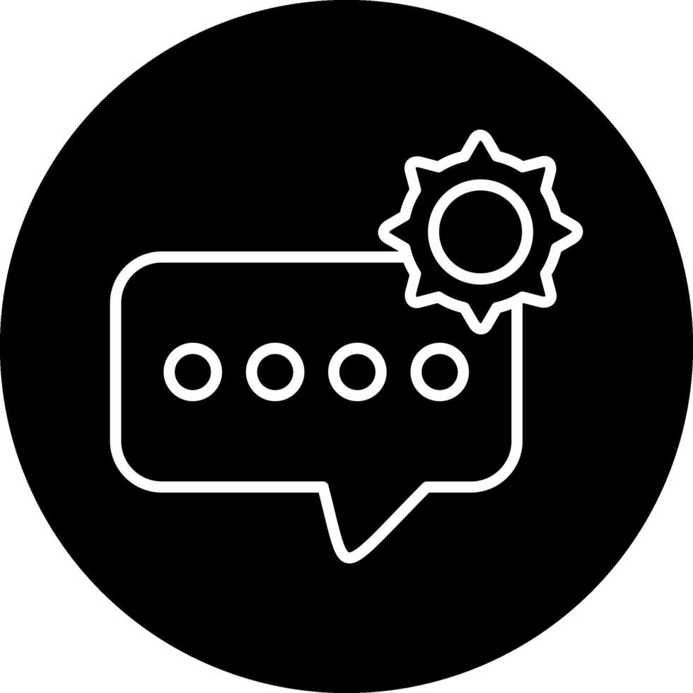 Support Chat Vector Icon