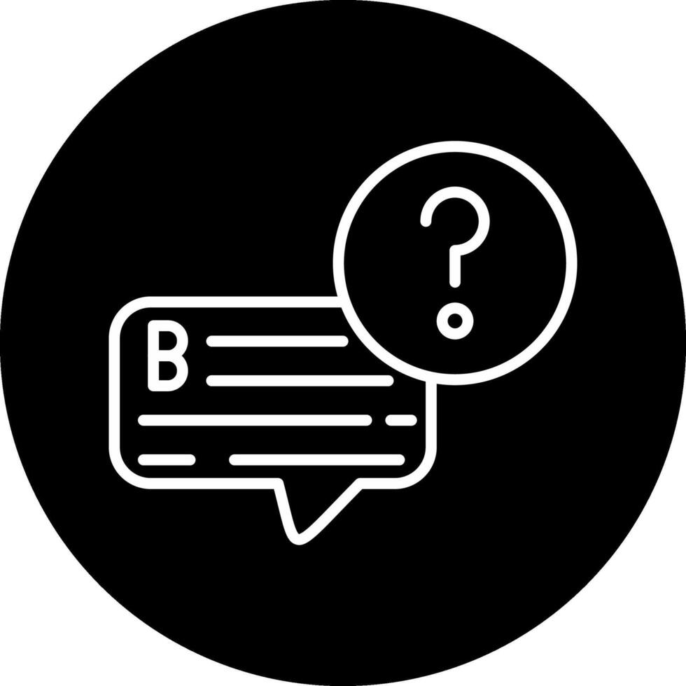 Question Vector Icon