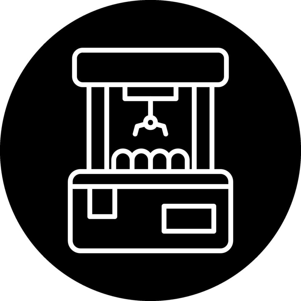 Claw Machine Vector Icon