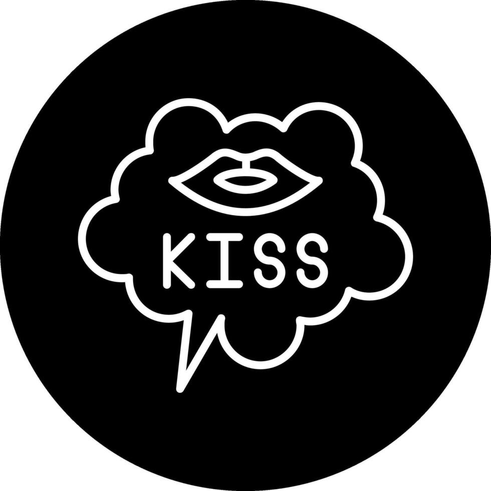 Kiss Vector Icon