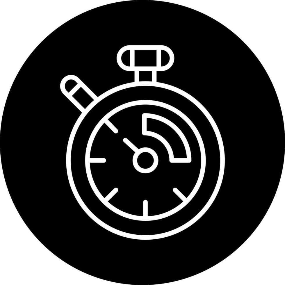 icono de vector de tiempo rápido