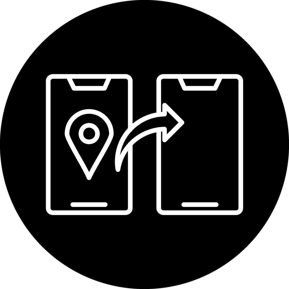 Share Location Vector Icon
