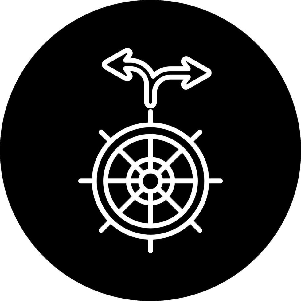 icono de vector de barco