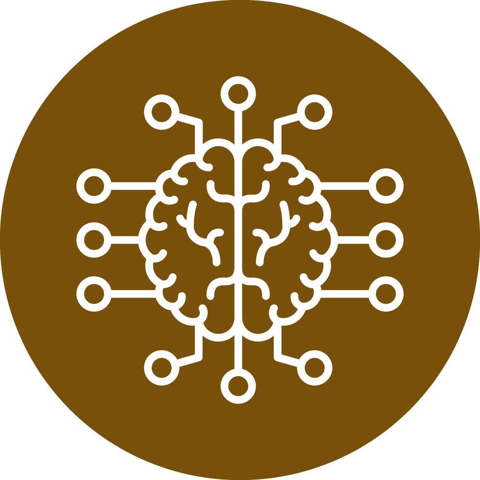 Artificial Intelligence Vector Icon