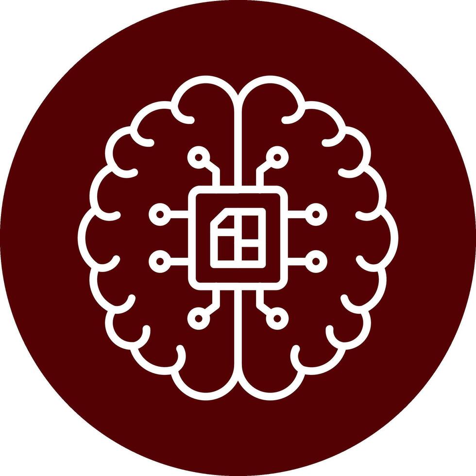 Artificial Intelligence Vector Icon